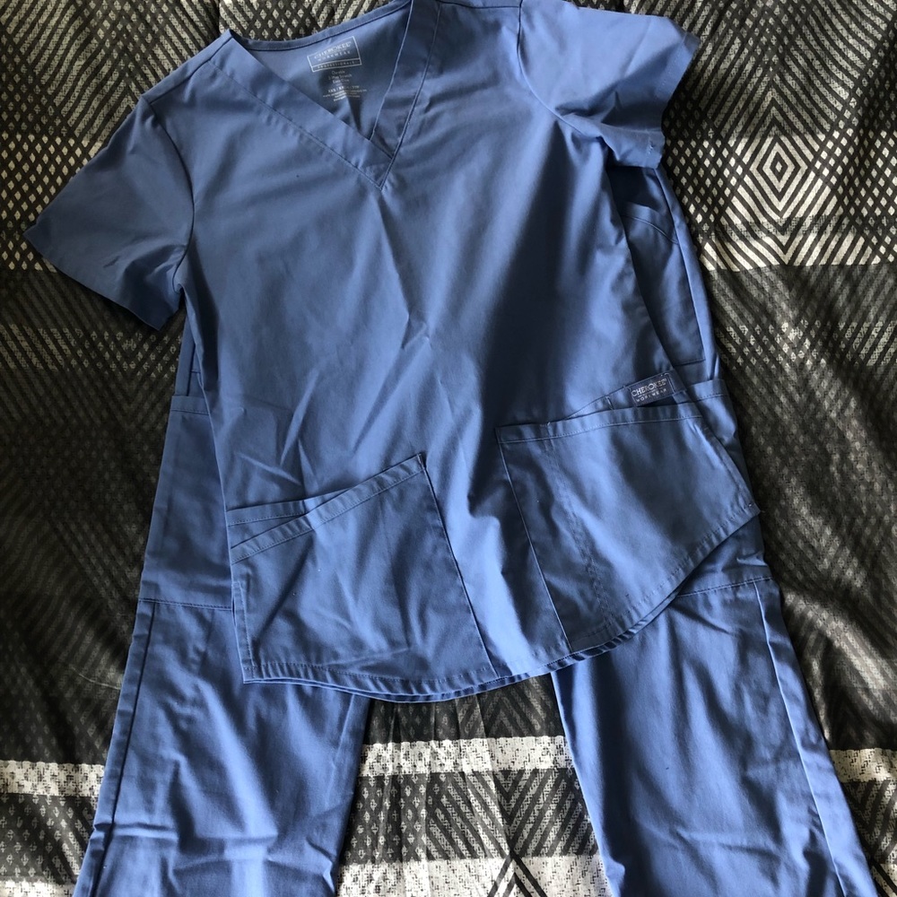 Ceil Blue Cherokee Workwear Scrubs